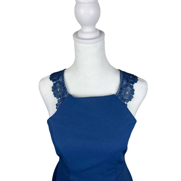 Altar’d State Blue Lace Back Dress Women’s Size Medium - Picture 2 of 6